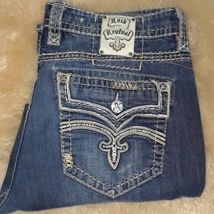 Rock Revival "Pablo"  Relaxed Straight Fit Jeans